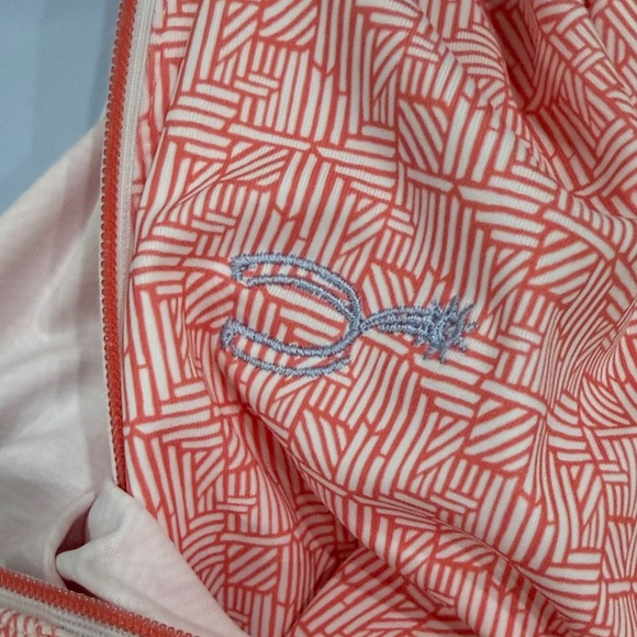 Fairway & Greene Coral Patterned Short Sleeve Top - Picture 3 of 3